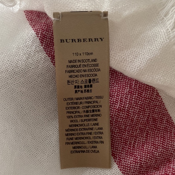 Burberry scarf - Picture 7 of 7